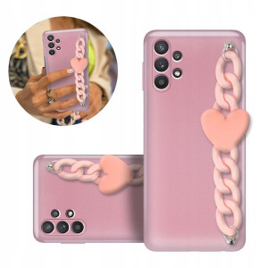 Etui Case Metalic BLINK Różowy do SAMSUNG M32 5G
