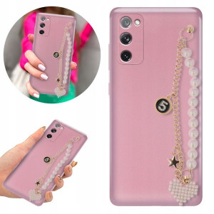 Etui Case Metalic BLINK RÓŻOWY do SAMSUNG S20 LITE