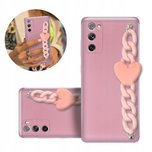 Etui Case Metalic BLINK Różowy do SAMSUNG S20 LITE