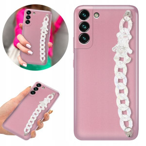 Etui Case Metalic BLINK RÓŻOWY do SAMSUNG S22 PLUS