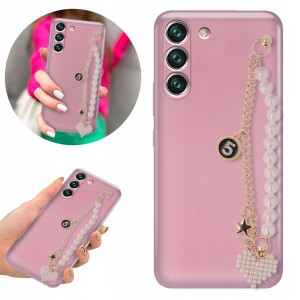 Etui Case Metalic BLINK RÓŻOWY Top do SAMSUNG S22