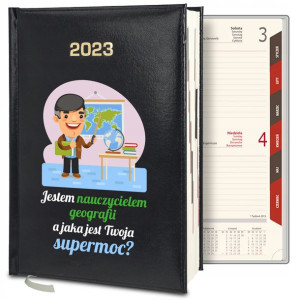 KALENDARZ 2023 Prezent dla NAUCZYCIELA GEOGRAFII