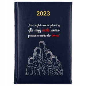 KALENDARZ A5 2023 GRANAT Prezent dla MAMY Wzory