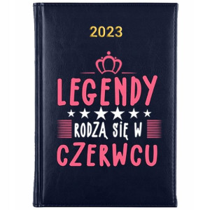 KALENDARZ A5 2023 LEGENDY rodzą się W CZERWCU MiX