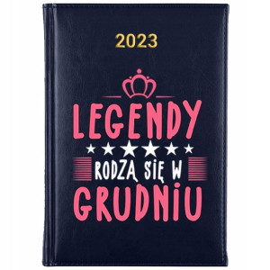 KALENDARZ A5 2023 LEGENDY rodzą się W GRUDNIU MiX