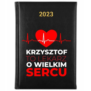 KALENDARZ A5 2023 Prezent dla LEKARZA Twoje IMIĘ