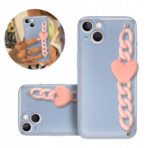 Etui Case Metalic BLINK Top Niebieski do IPHONE 13