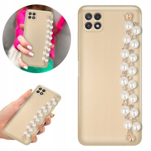 Etui Case Metalic BLINK ZŁOTY do SAMSUNG A22 5G