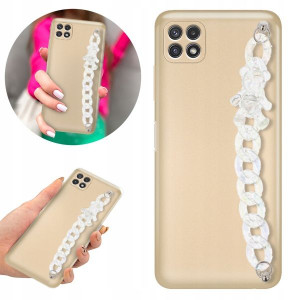 Etui Case Metalic BLINK ZŁOTY do SAMSUNG A22 5G