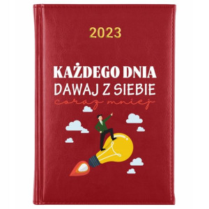 KALENDARZ A5 2023 REGRES OSOBISTY Śmieszne Wzory