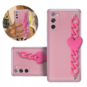 Etui Case Metalic Różowy BLINK do SAMSUNG S20 LITE
