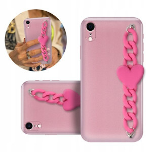 Etui Case Metalic Różowy BLINK Top do IPHONE XR