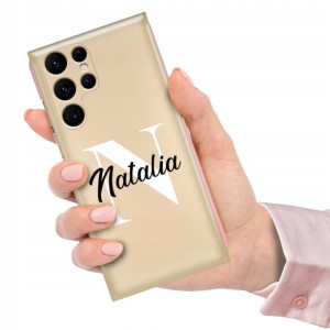 Etui Case Metallic do SAMSUNG S22 ULTRA Twoje Imię