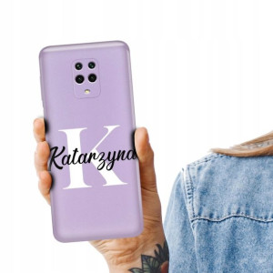 Etui Case Metallic do XIAOMI REDMI NOTE 9 PRO Imię