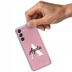 Etui Case Metallic Róż do SAMSUNG S22 Twoje Imię