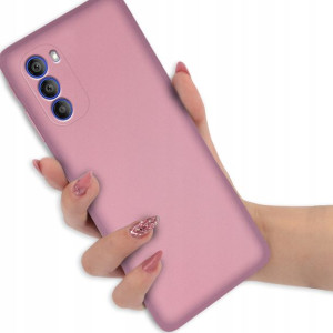 Etui Case Metallic Shine RÓŻOWY do MOTOROLA G51 5G