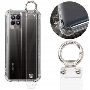 Etui Case Obudowa ANTISHOCK Z PASKIEM do REALME 8i