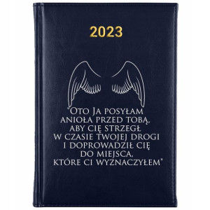 KALENDARZ Dzienny A5 2023 Chrześcijańskie WZORY