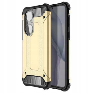Etui Case Pancerne Drop Złoty Do HUAWEI P50 PRO