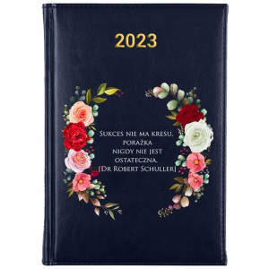 KALENDARZ Dzienny A5 2023 CYTATY Motywacyjne Wzory