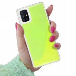 Etui Case SAND Fluo Neon ZIELONY do SAMSUNG M51