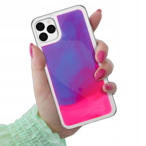 Etui Case SAND Fluo RÓŻOWY do IPHONE 11 PRO MAX
