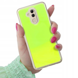 Etui Case SAND Fluo ZIELONY do HUAWEI MATE 20 LITE