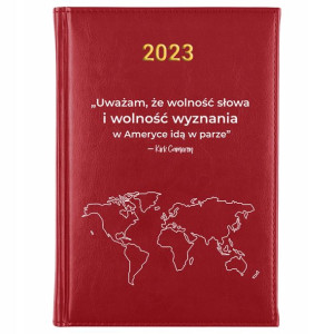 KALENDARZ Dzienny A5 2023 CYTATY ŻYCIOWE Wzory