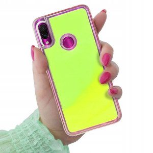 Etui Case SAND Fluo ZIELONY do XIAOMI REDMI NOTE 7