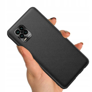 Etui Case Satyna LENS CZARNY do XIAOMI Mi 10 LITE