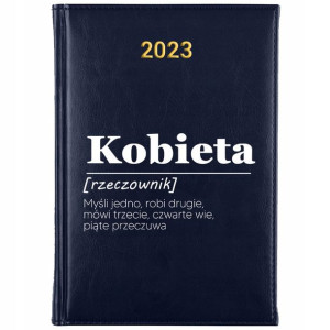 KALENDARZ Dzienny A5 2023 Definicje KOBIETA Wzory