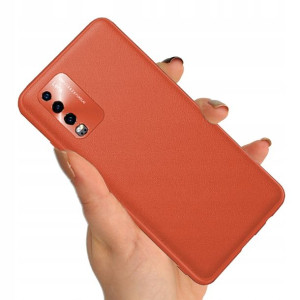 Etui Case Satynowe LENS POMARAŃCZOWY do HUAWEI P30