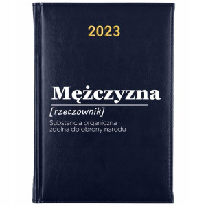 KALENDARZ Dzienny A5 2023 Definicje MĘŻCZYZNA MiX