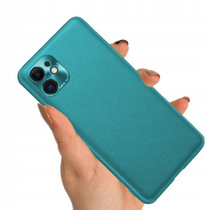 Etui Case Satynowe LENS ZIELONY do IPHONE 11 PRO
