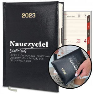KALENDARZ Dzienny A5 2023 Definicje TATA Wzory MiX