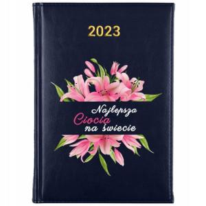 KALENDARZ Dzienny A5 2023 dla CIOCI Prezent Wzory