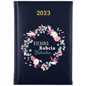 KALENDARZ Dzienny A5 2023 Prezent dla BABCI Wzory