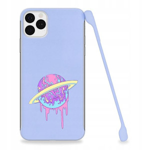 Etui Coby FIOLET do IPHONE 11 PRO Art Sztuka Wzory