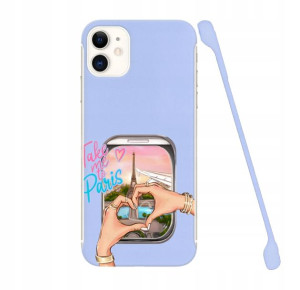 Etui Coby FIOLET do IPHONE 11 Serialowe Top Wzory