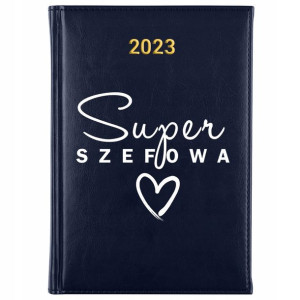 KALENDARZ Dzienny A5 2023 Prezent dla SZEFOWEJ