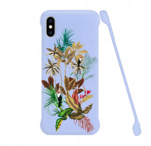 Etui Coby FIOLET do IPHONE X / XS Serialowe Wzory