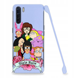 Etui Coby FIOLET do OPPO A91 Case Modne Top Wzory