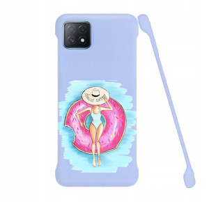 Etui Coby FIOLET do OPPO RENO 3 Serialowe Wzory
