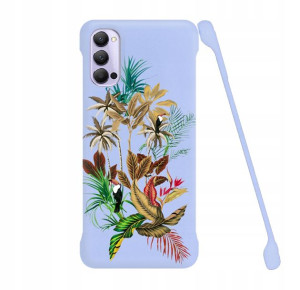 Etui Coby FIOLET do OPPO RENO 4 Serialowe Wzory