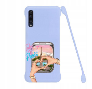 Etui Coby FIOLET do SAMSUNG A50 Serialowe Wzory