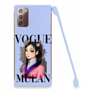 Etui Coby FIOLET do SAMSUNG NOTE 20 Modne Wzory