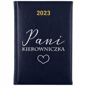 KALENDARZ Dzienny A5 2023 Prezent KIEROWNICZKA Wz