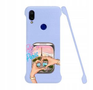 Etui Coby FIOLET do XIAOMI REDMI 7 Serialowe Wzory