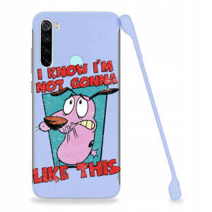 Etui Coby FIOLET do XIAOMI REDMI NOTE 8 2021 Wzory