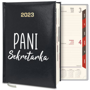 KALENDARZ Dzienny A5 2023 Prezent PANI SEKRETARKA